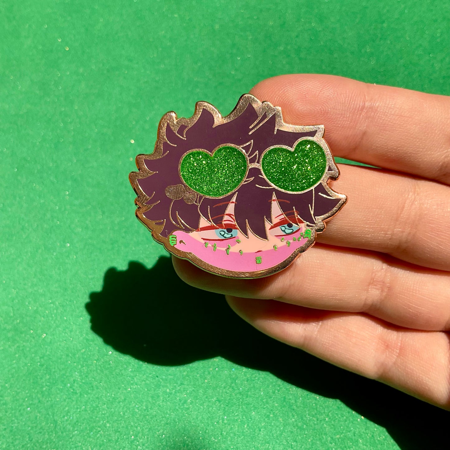 Green touya pin