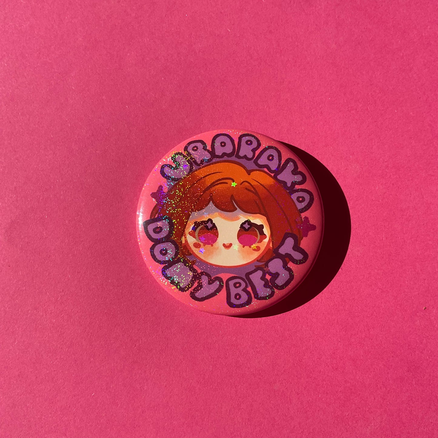 Hero button badge