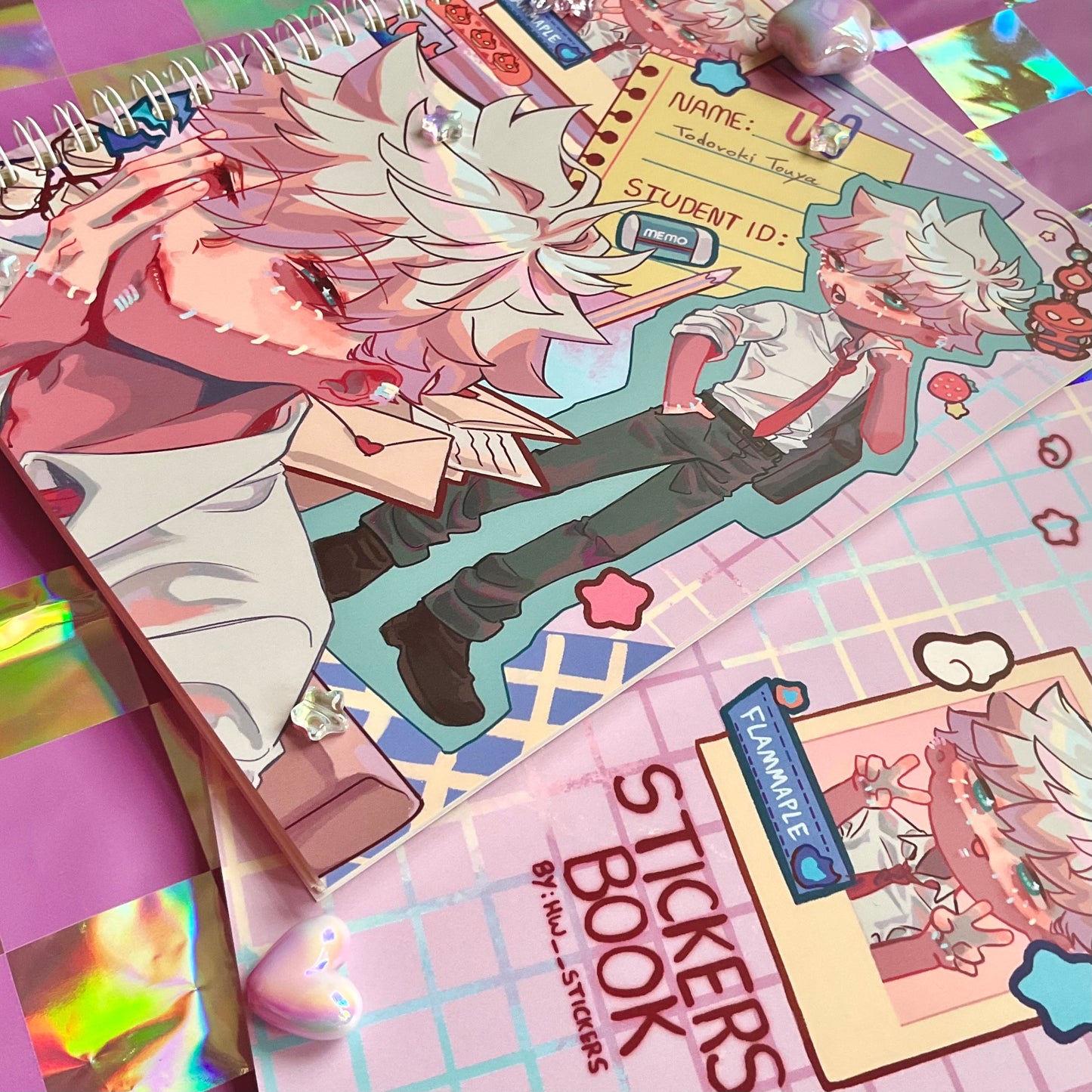 Touya UA sticker book