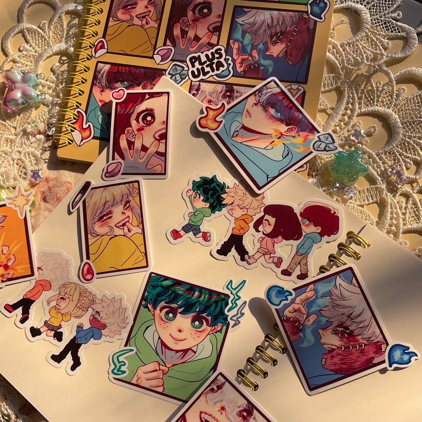 Mha sticker book