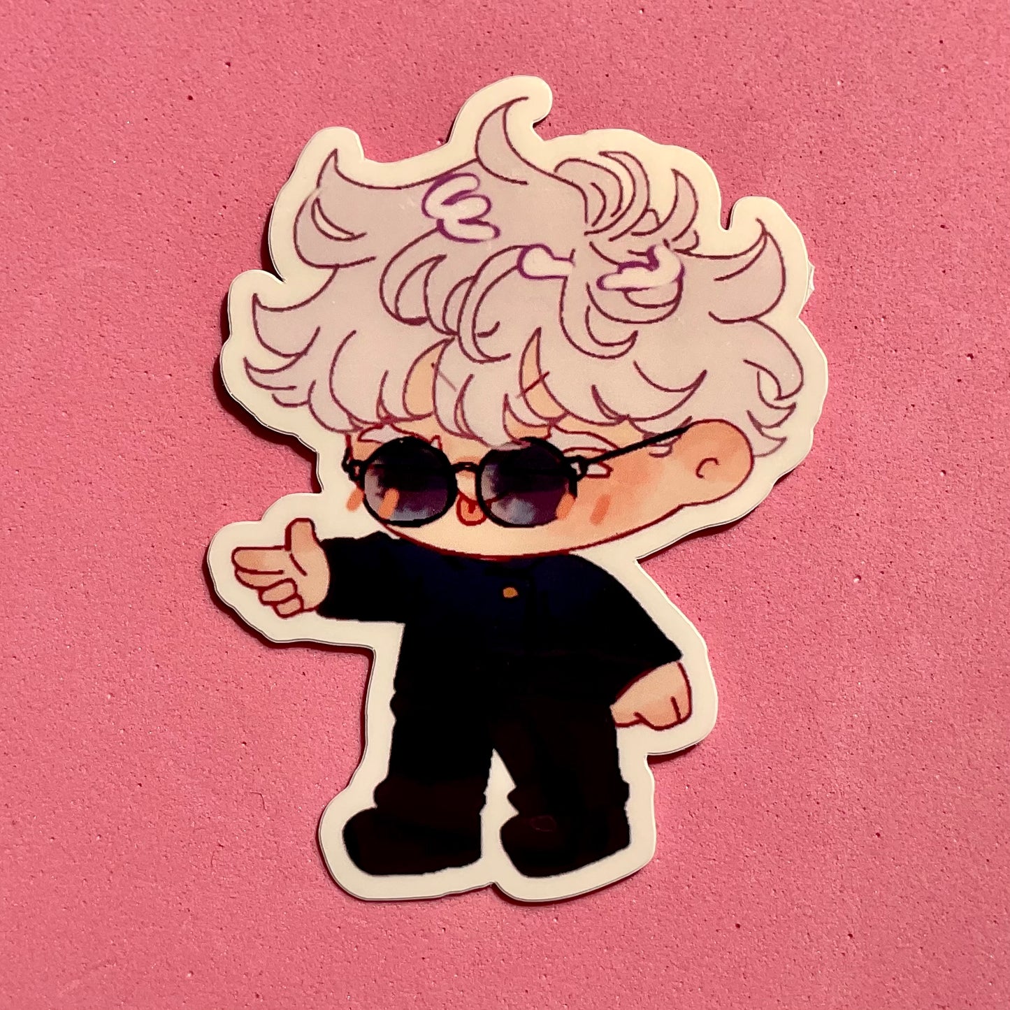 Gojo student sticker
