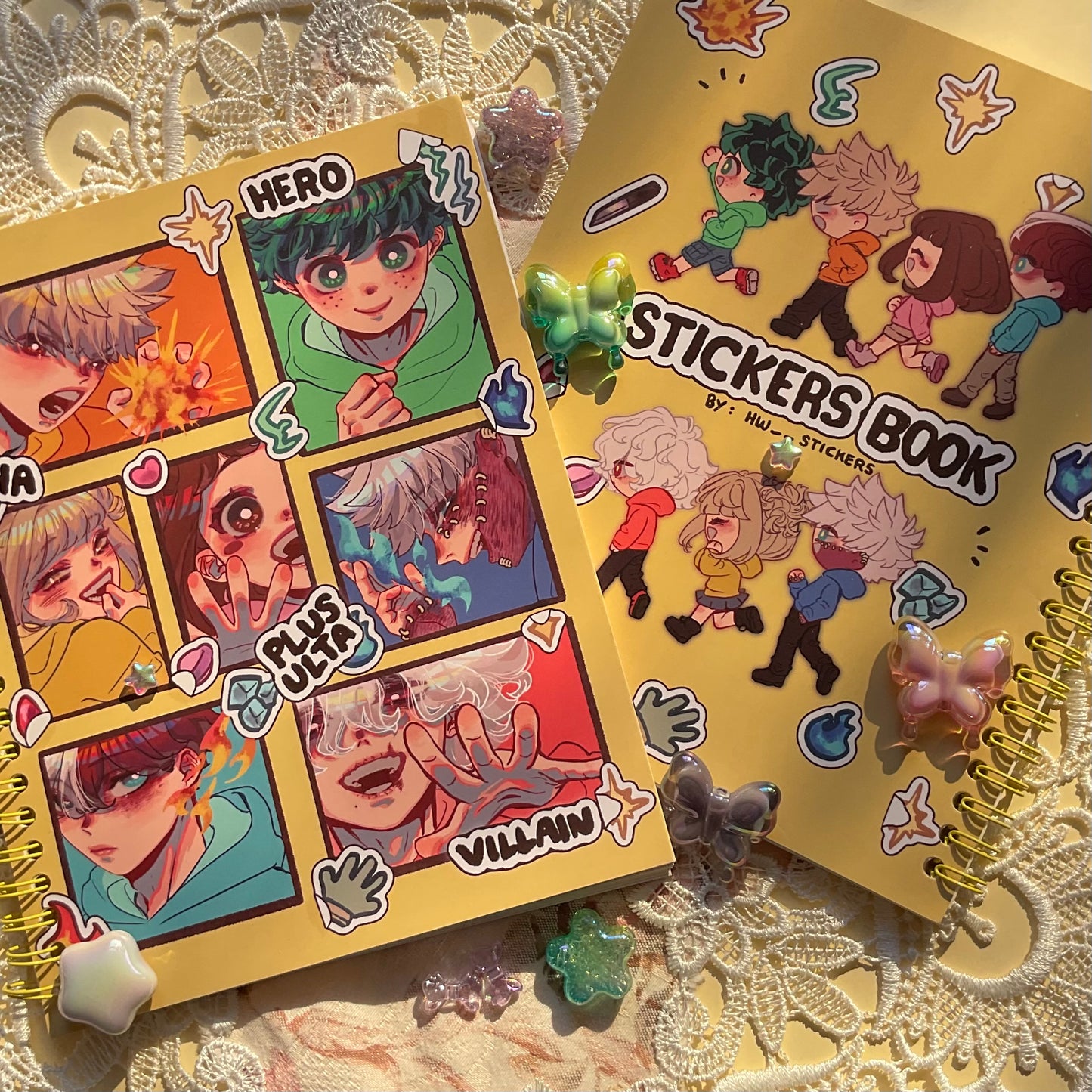 Mha sticker book