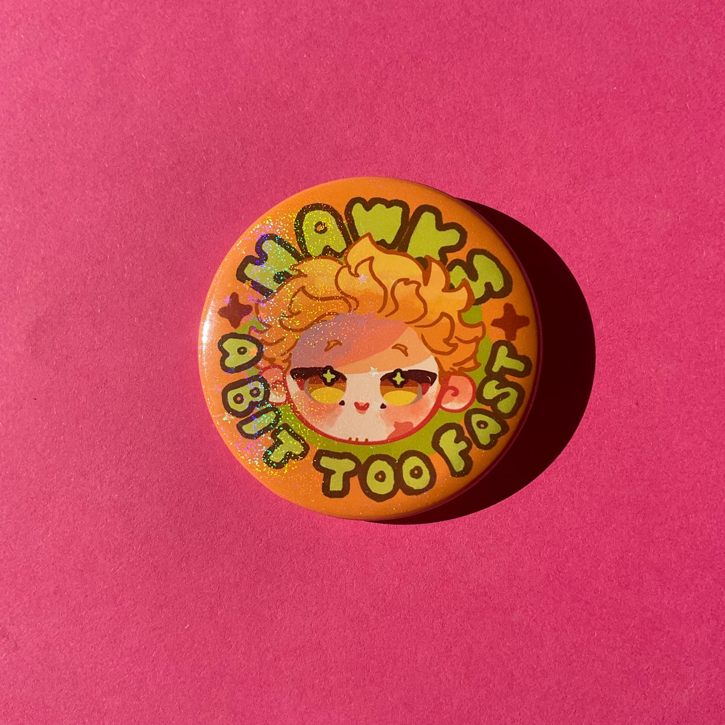 Hero button badge