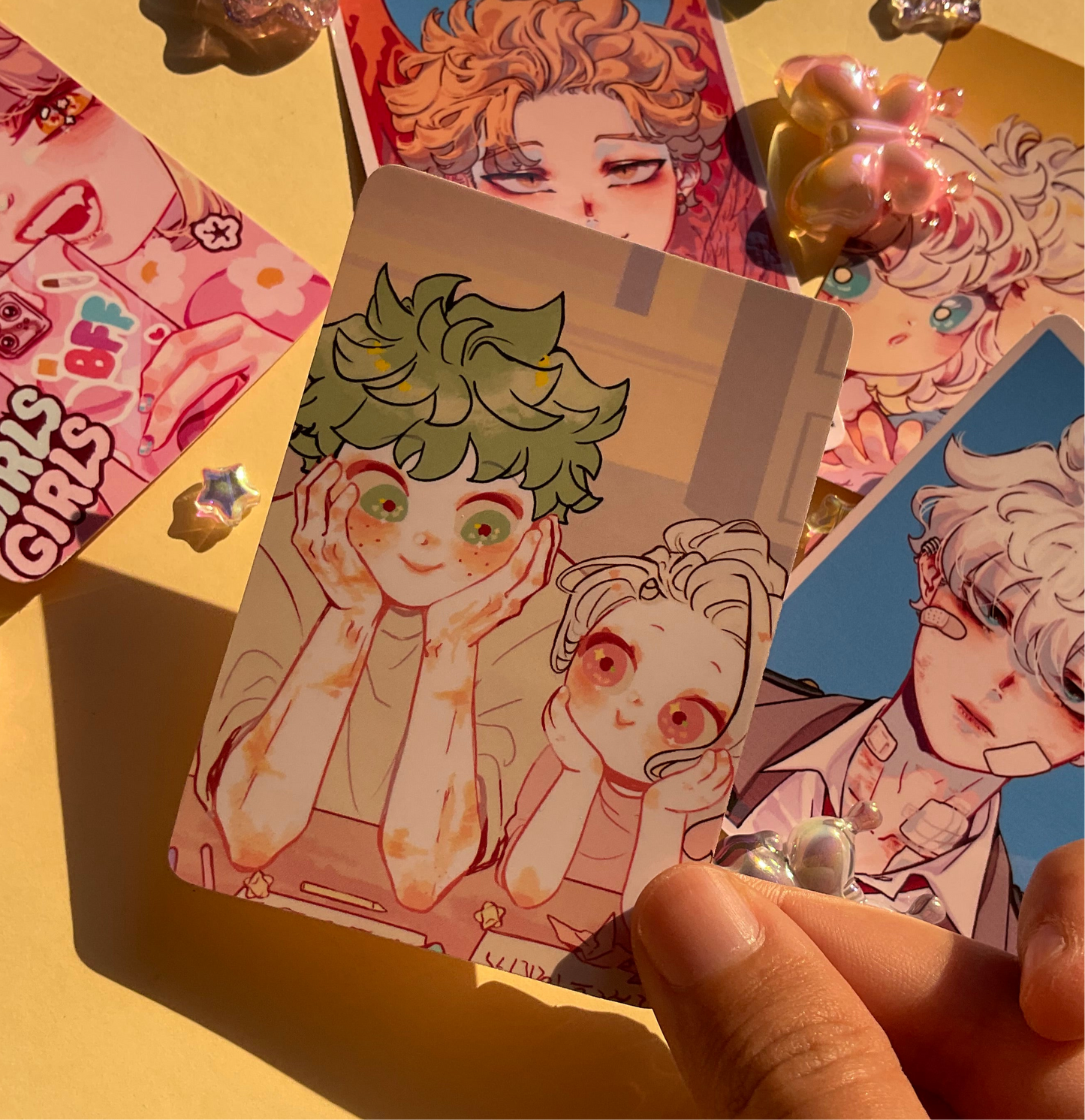 Deku and Eri photocard