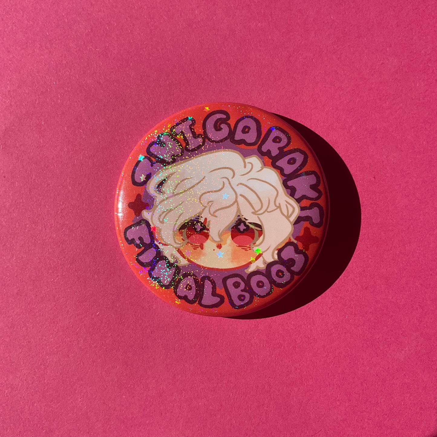 Villain button badge