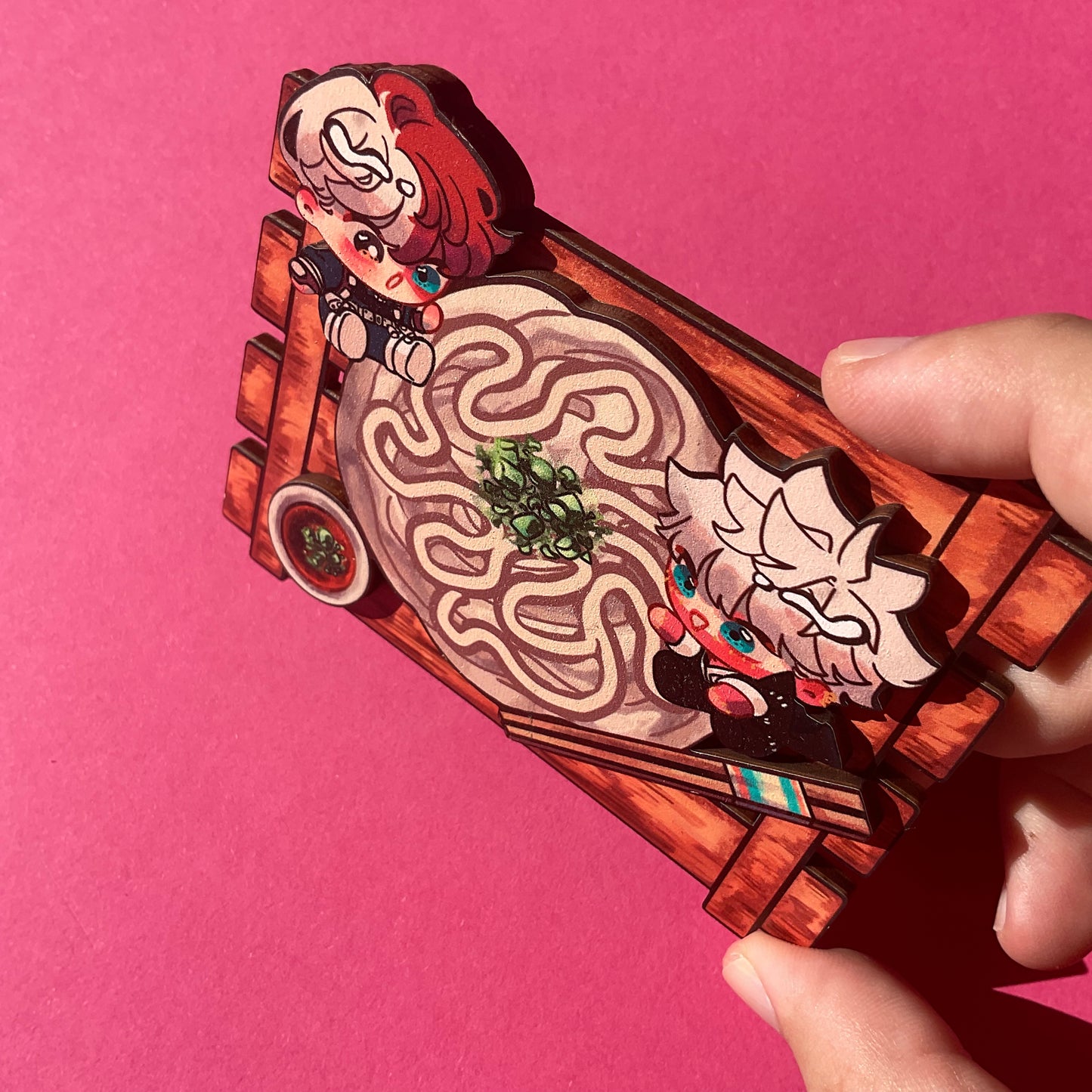 Todorokies Wooden Magnet