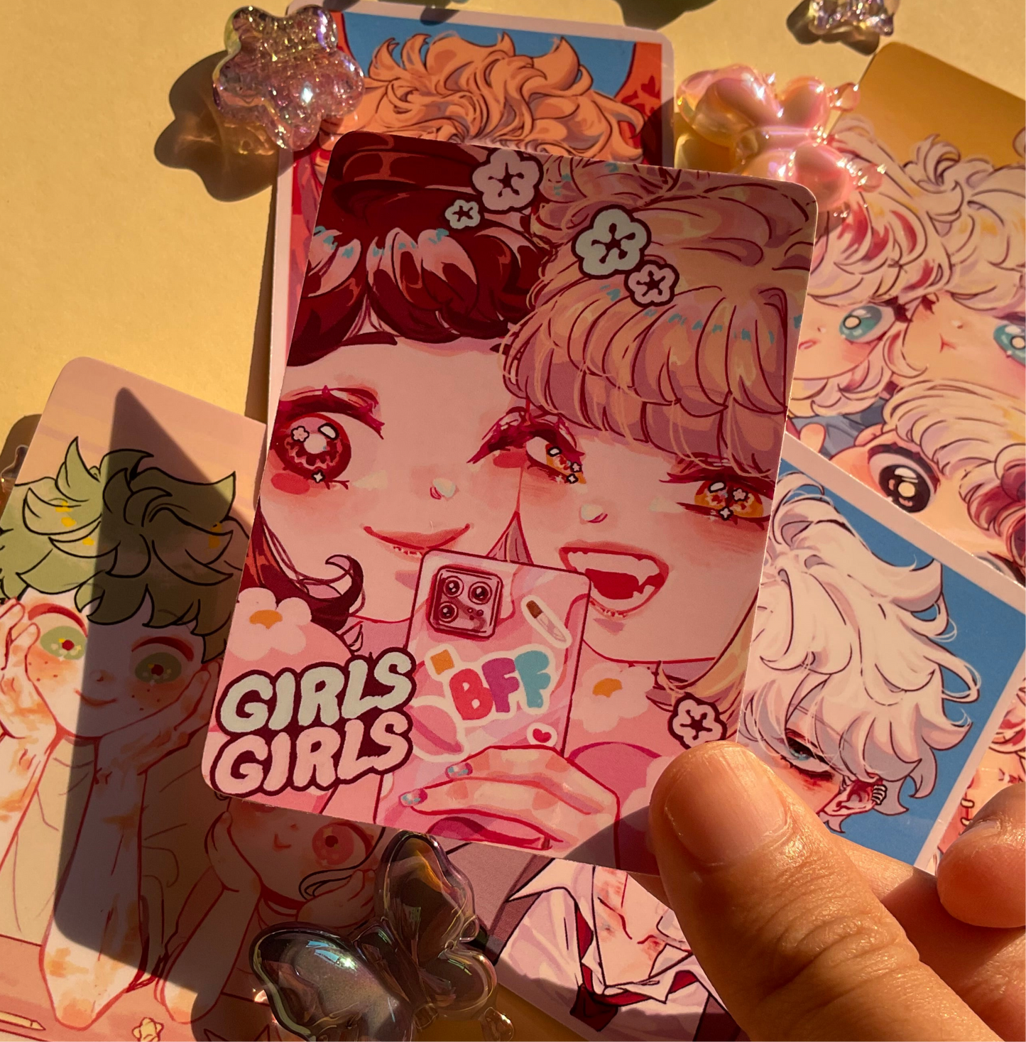 Girls girls photocard
