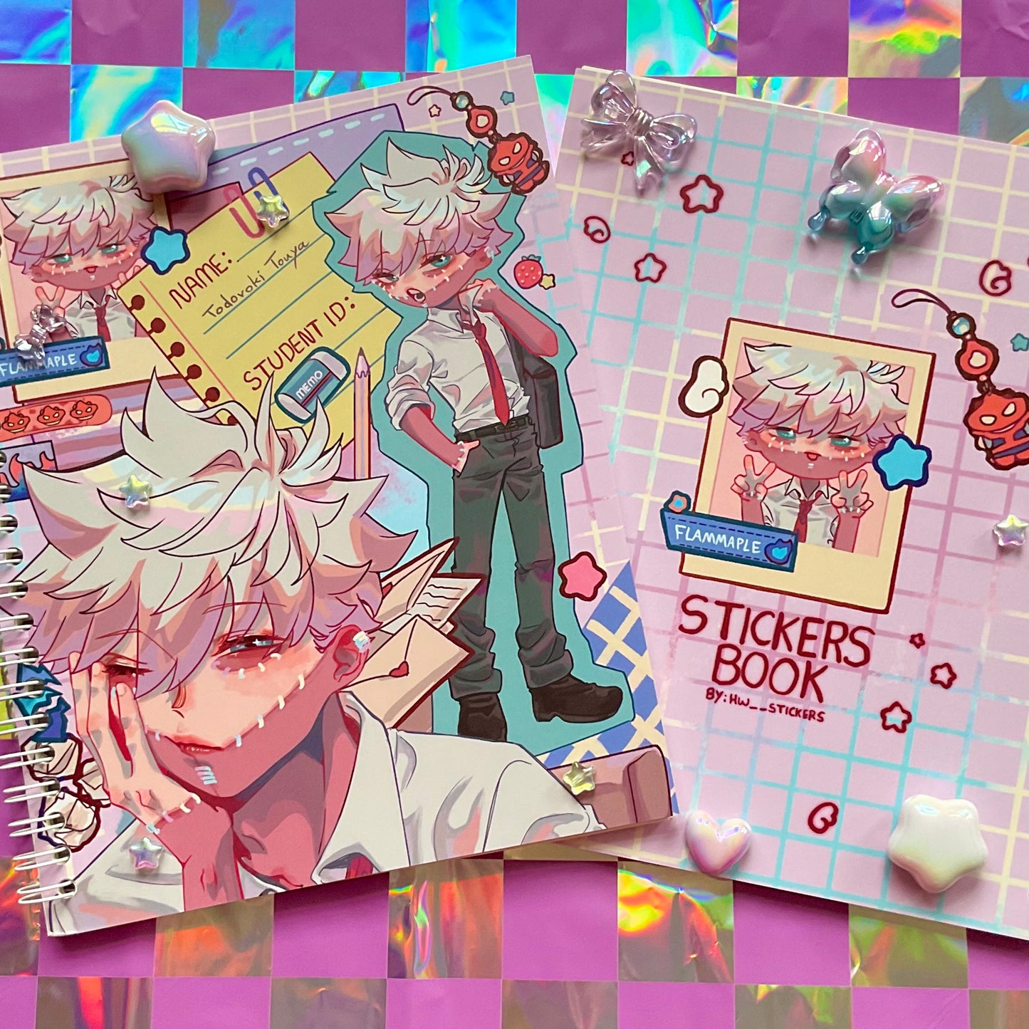 Touya UA sticker book