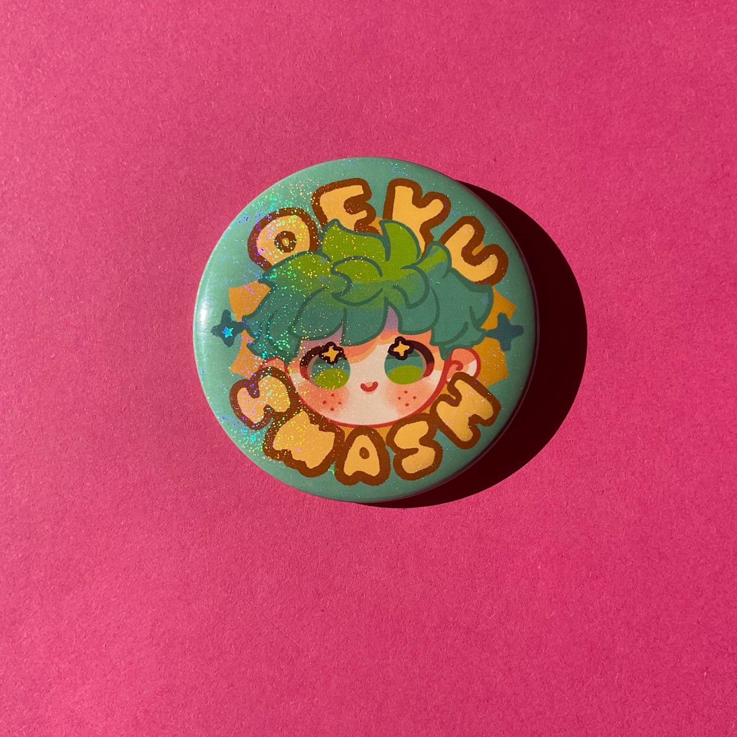 Hero button badge