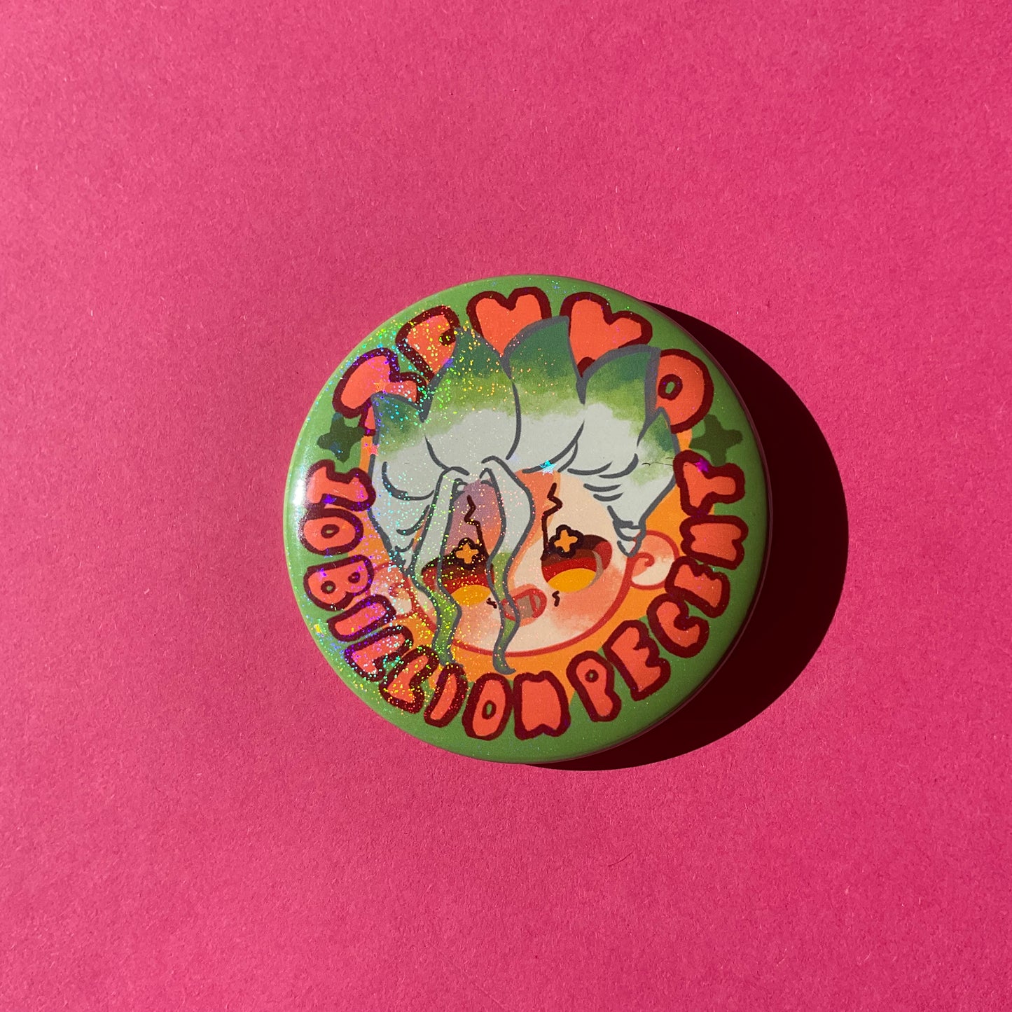 Dr.Stone button badge