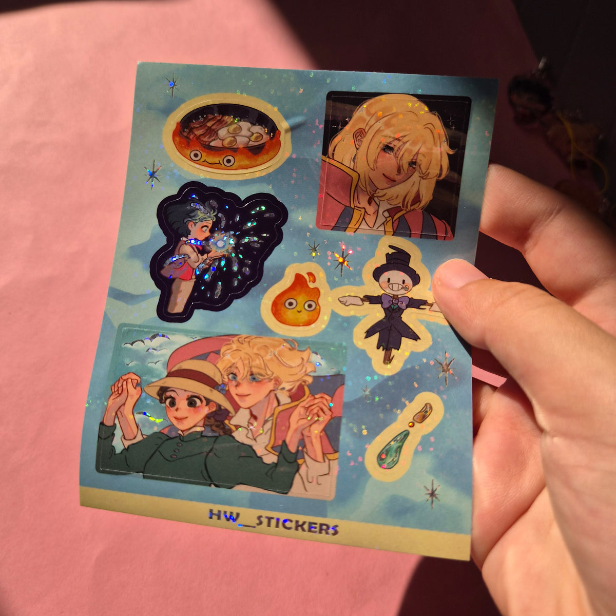 Special Howl's Moving Castle Sticker sheet