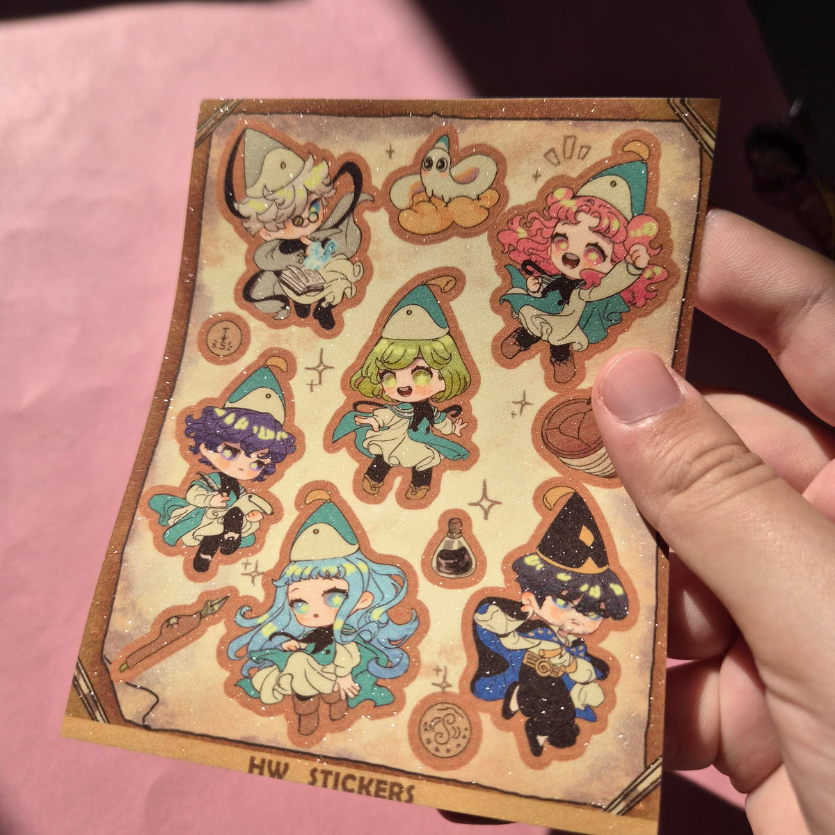 Special WHA Sticker sheet