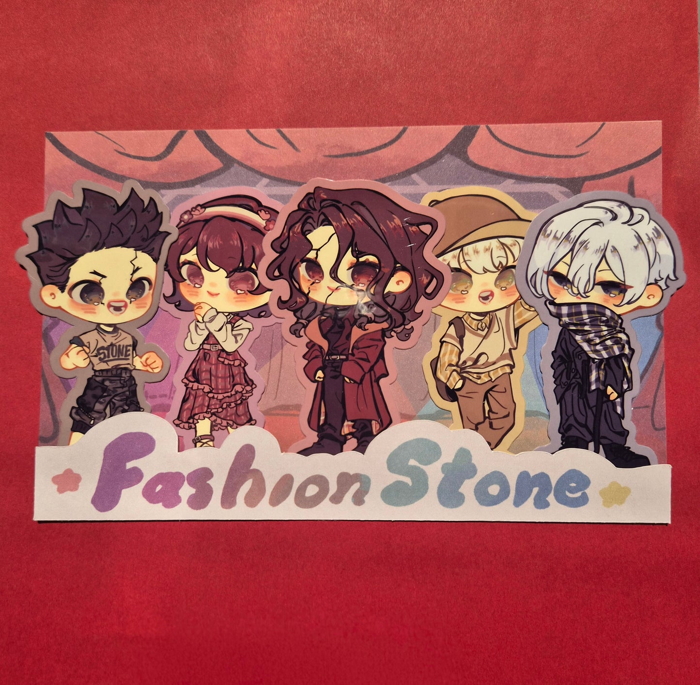Fashion stone sticker