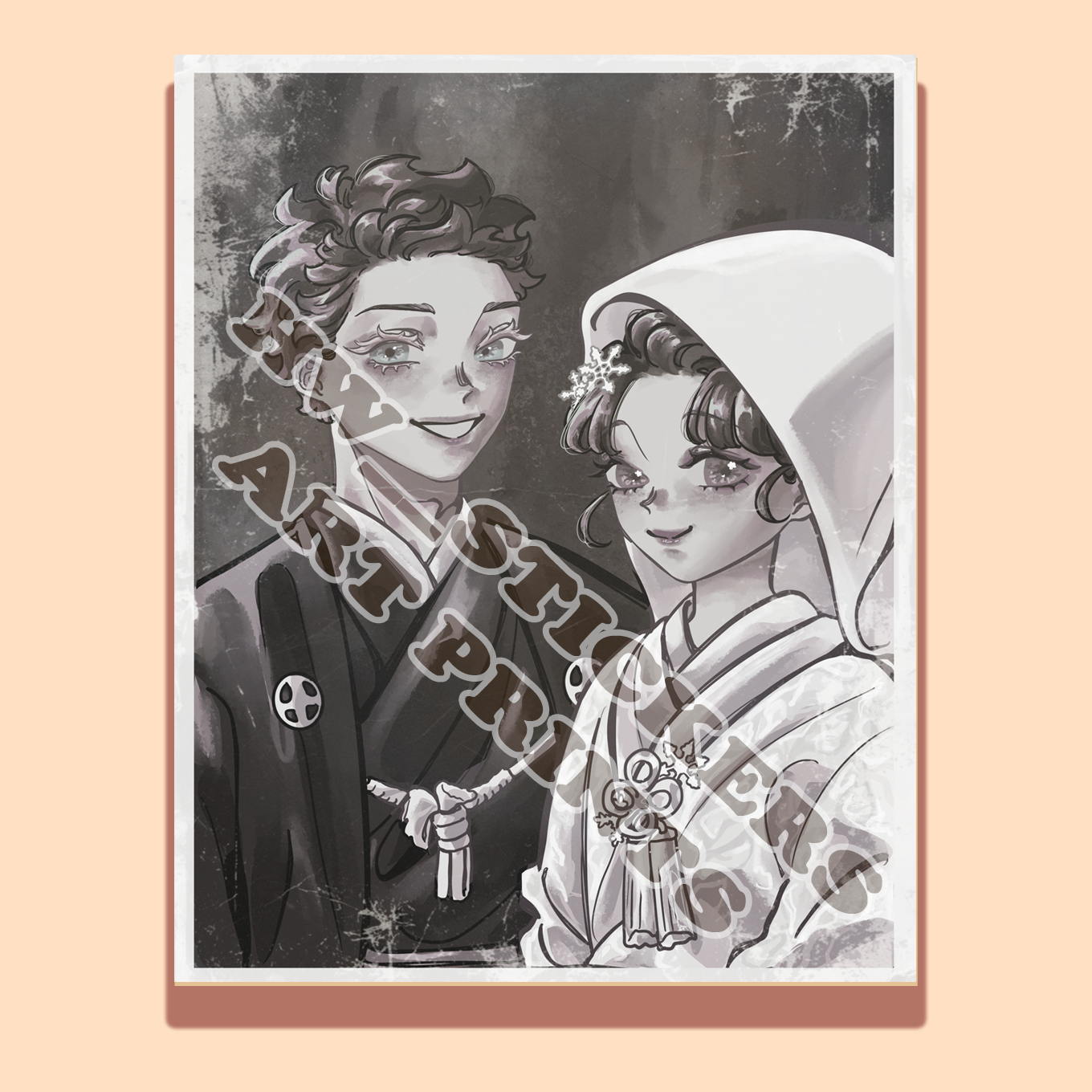 Hakuji's Wedding print