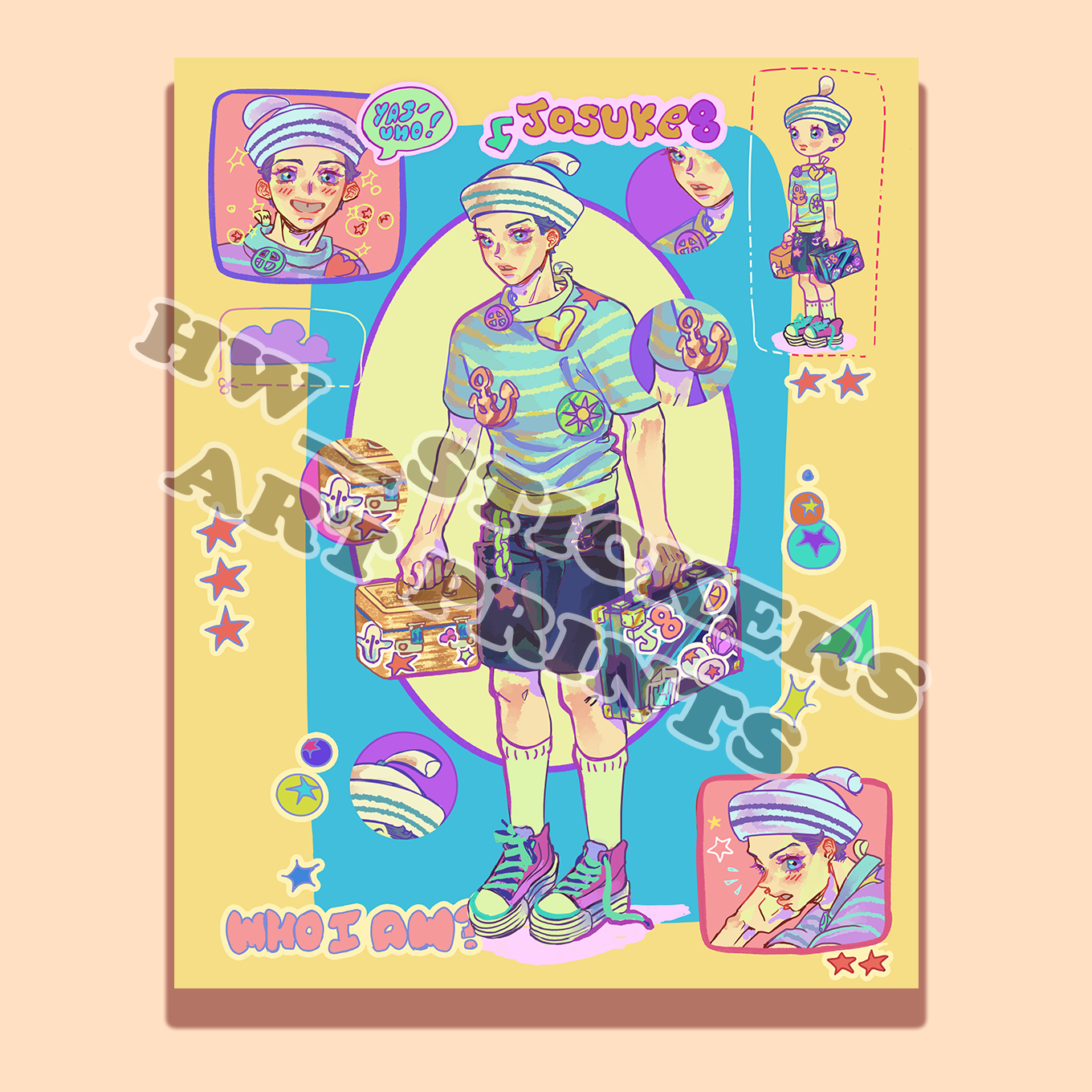 Josuke 8 Print