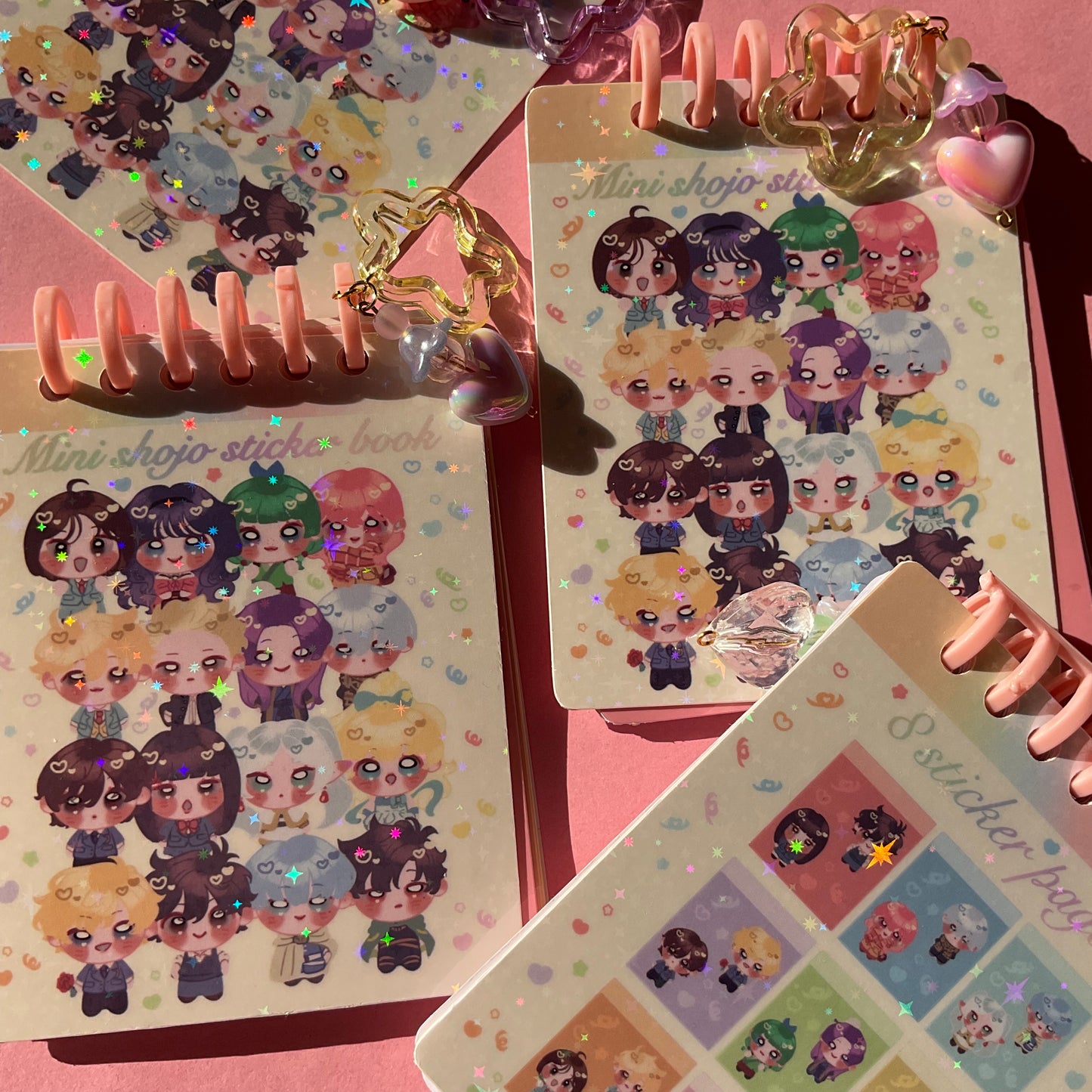Shojo sticker book