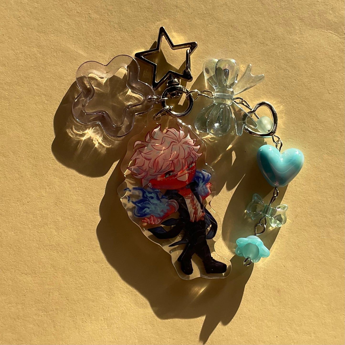 Dabi keychain beads