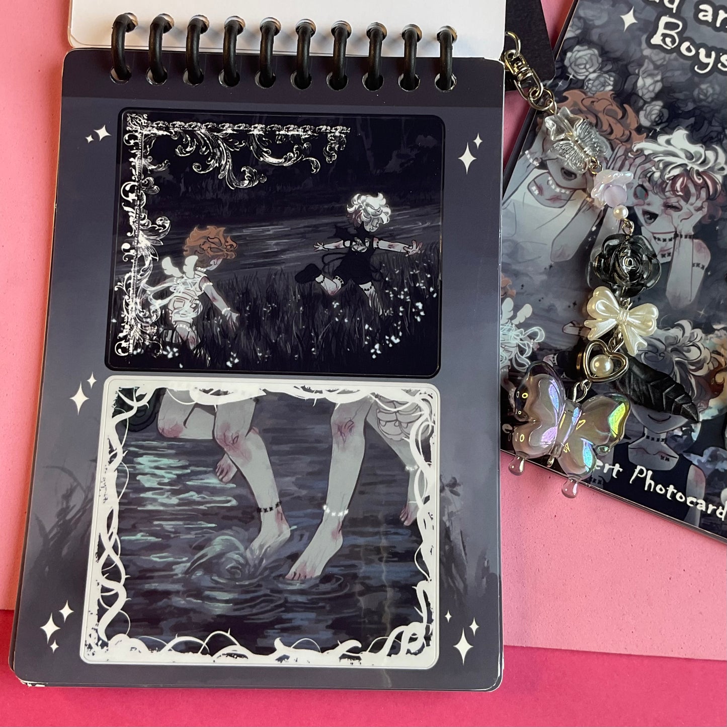 Bad and Good boys AU sticker book