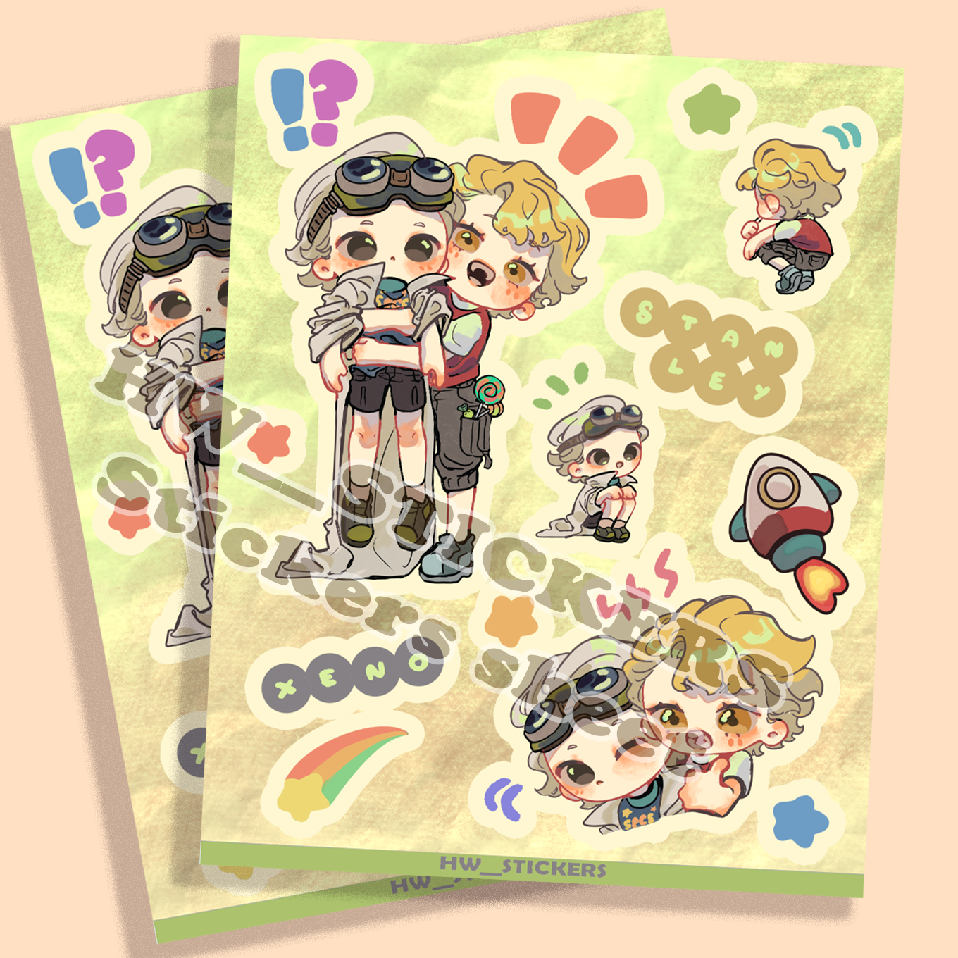 ملصقات زهور تويا