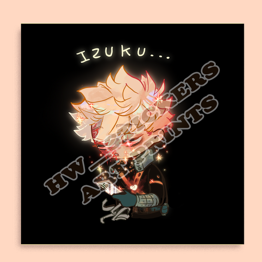 Kacchan mini print