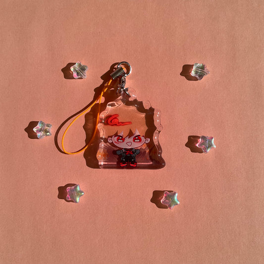 Bakugo phone charm