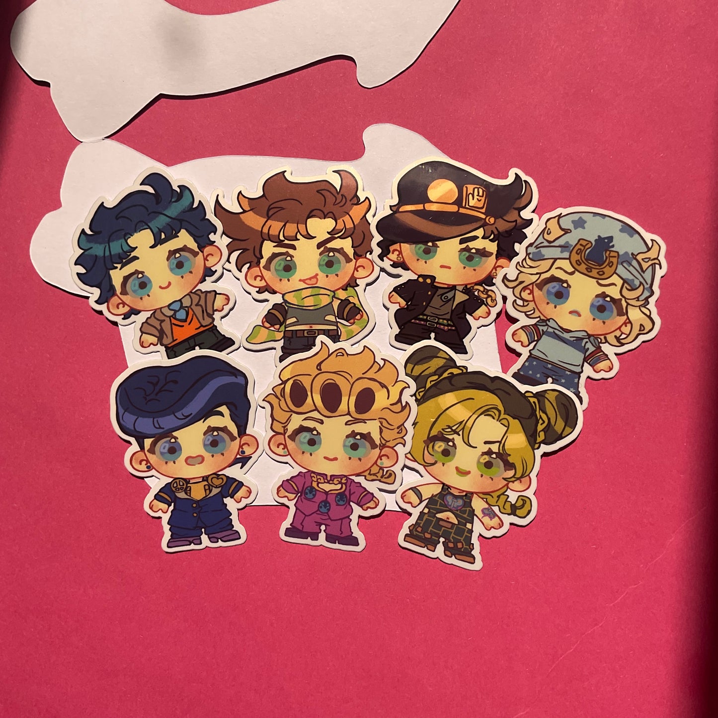 JJBA sticker set