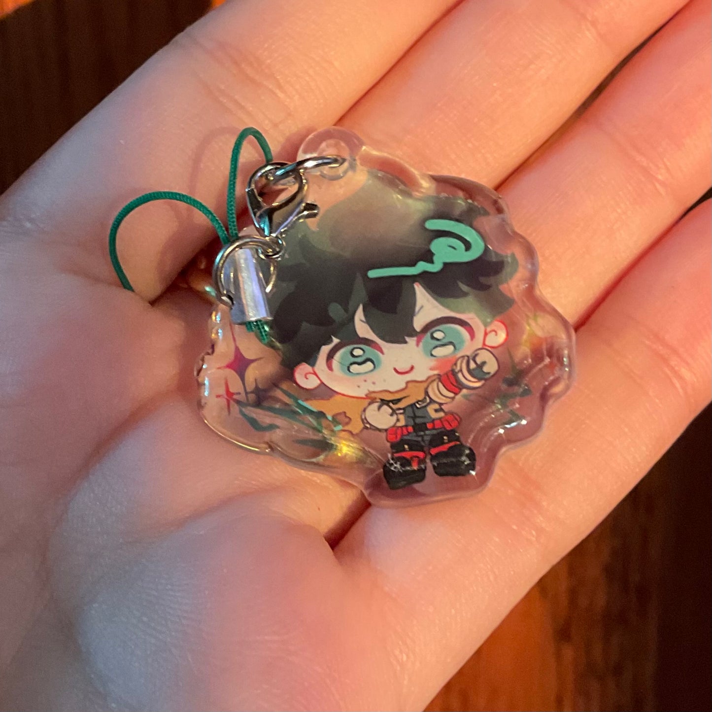 Deku phone charm