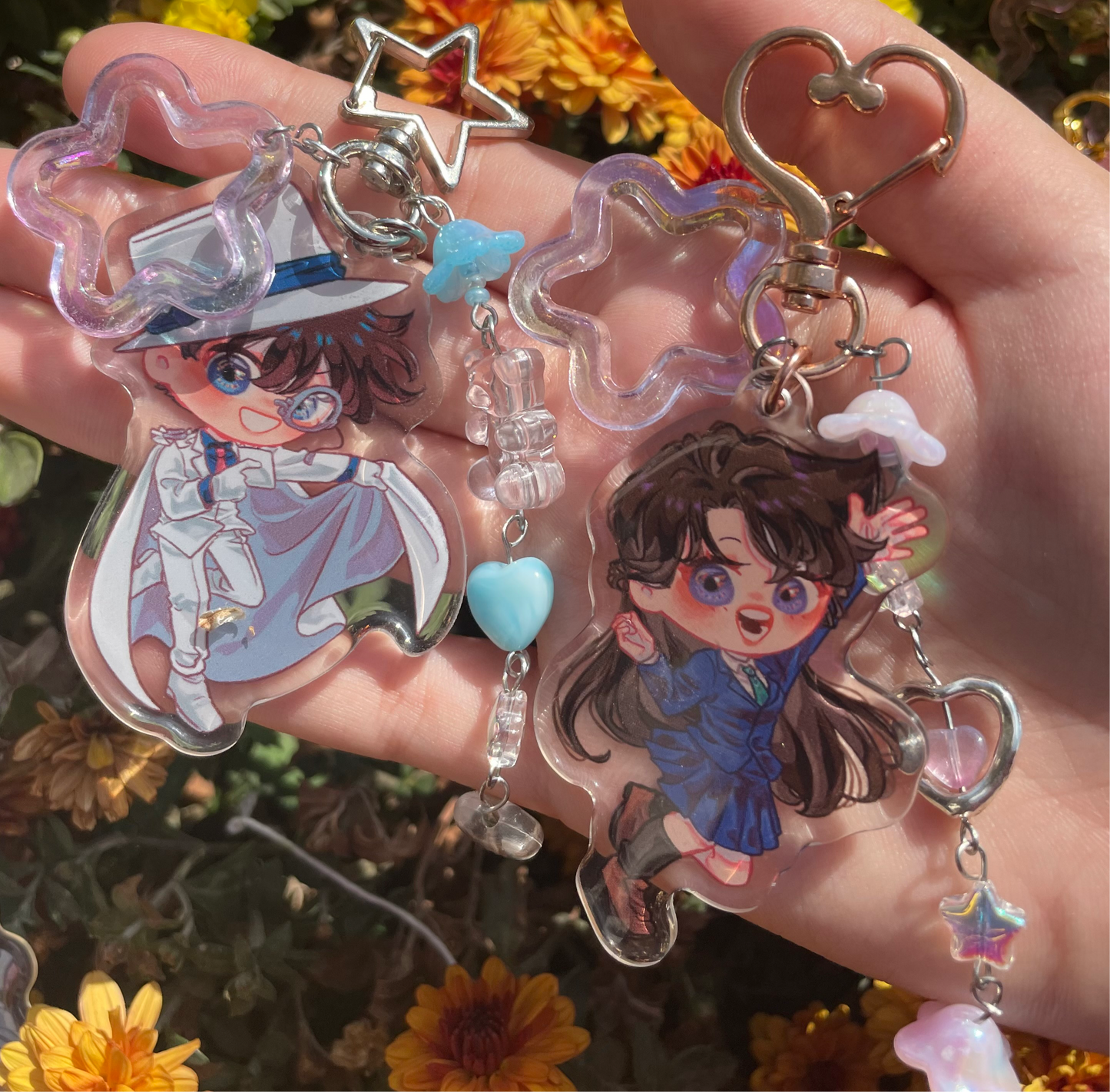 Ran keychain beads