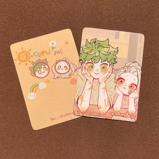 Deku and Eri photocard