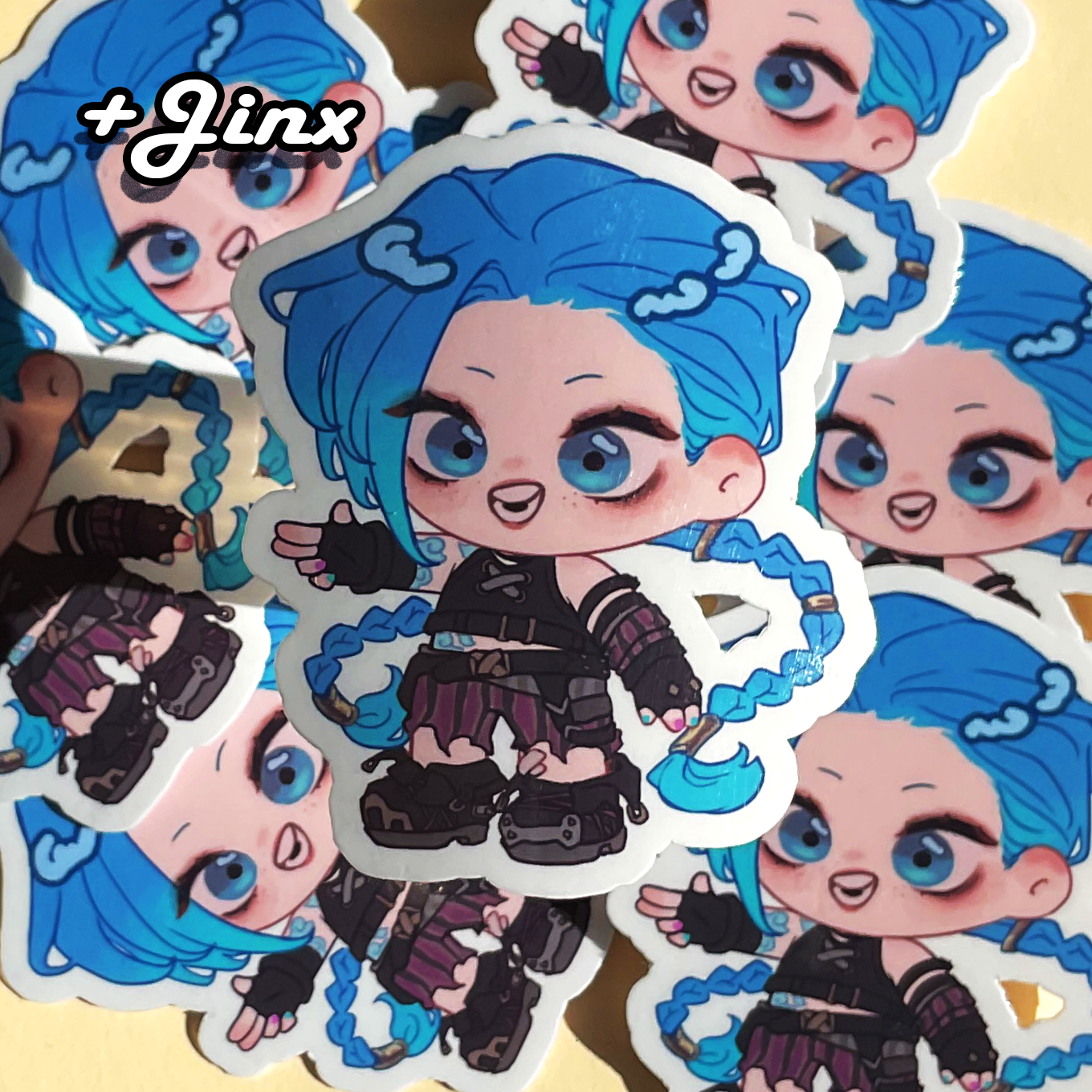 Arcane chibi stickers