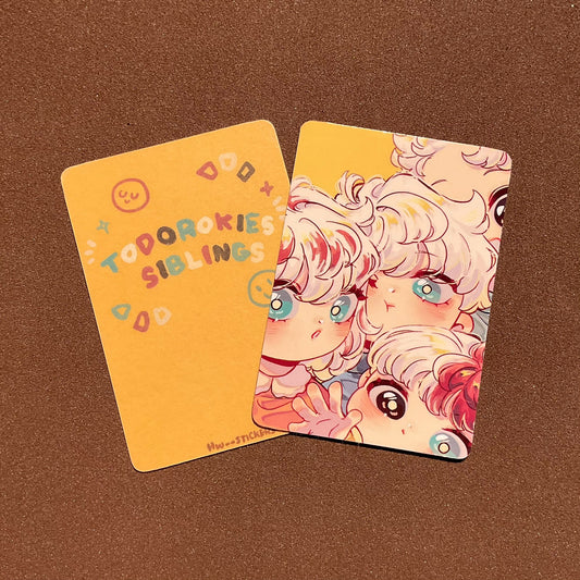 Todorokies photocard (children ver.)