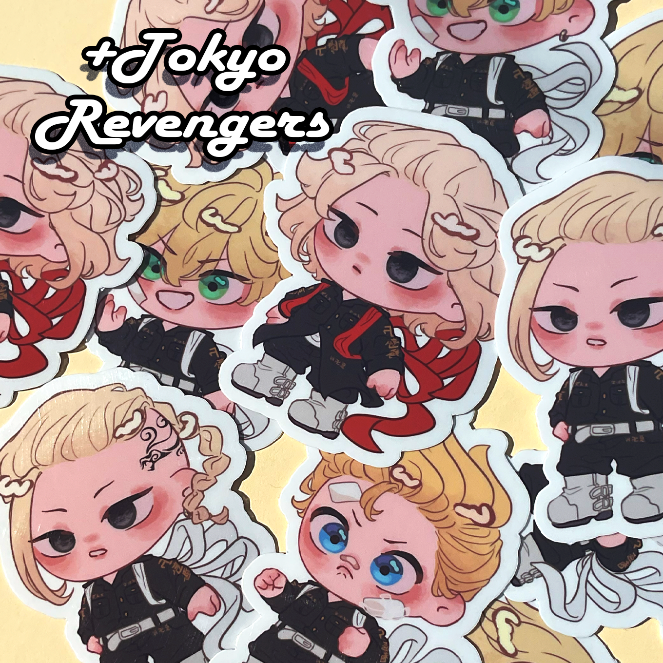 TR chibi stickers