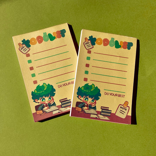 Deku to do list
