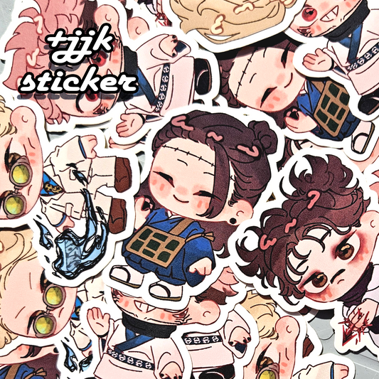 JJK chibi stickers