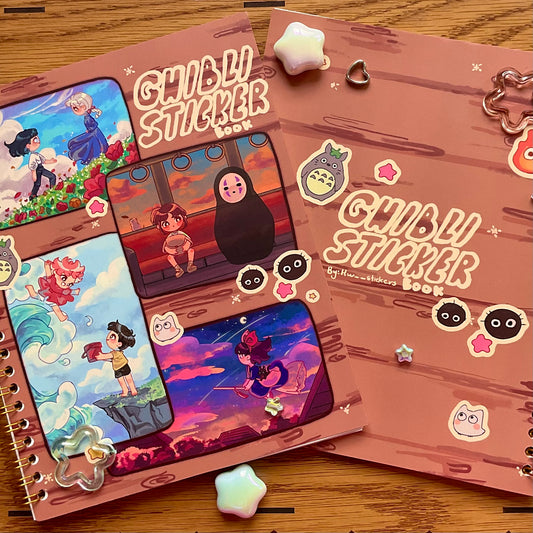 Ghibli sticker book