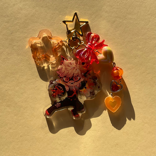 Kacchan keychain beads