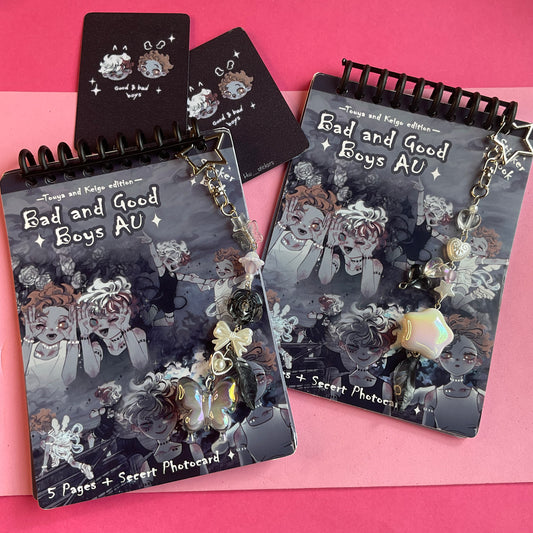 Bad and Good boys AU sticker book