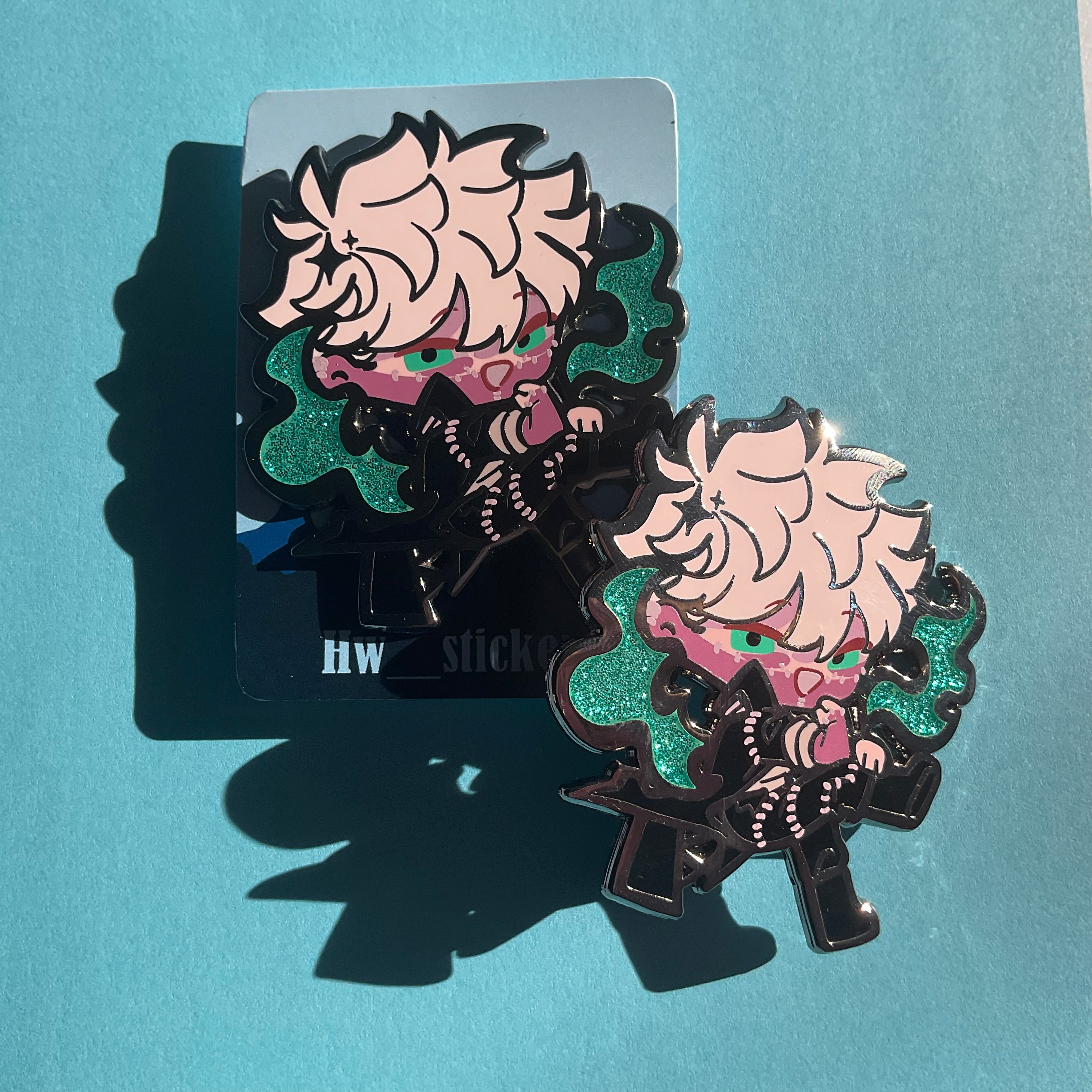 Blue Touya pin – Hw__stickers