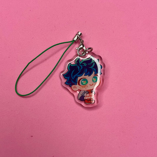 Deku phone charm