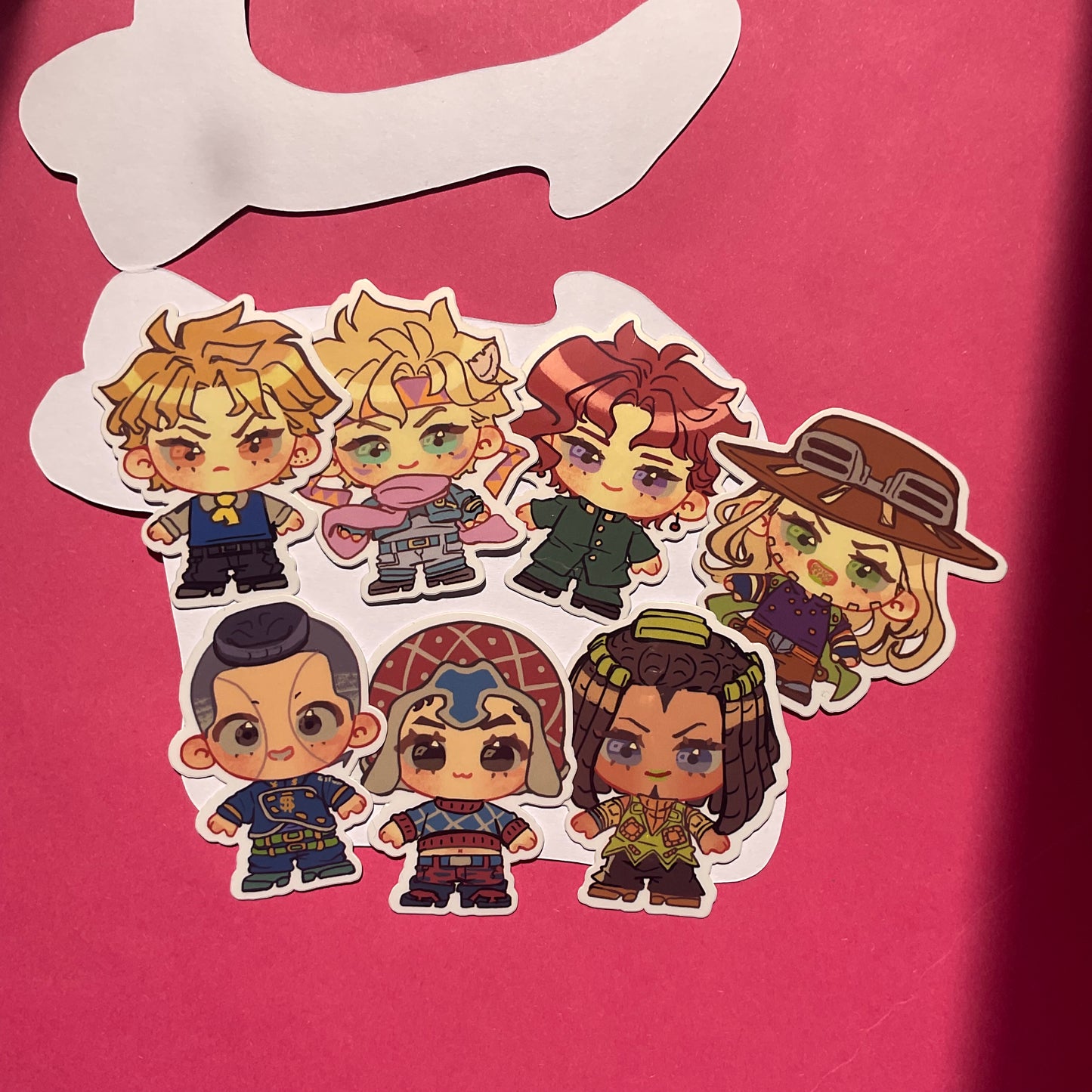 JJBA sticker set