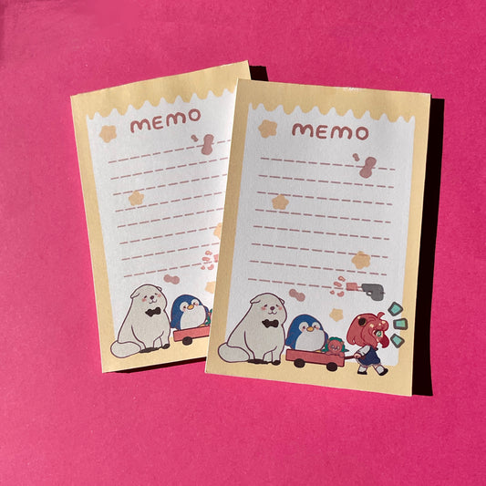 Anya memo pad