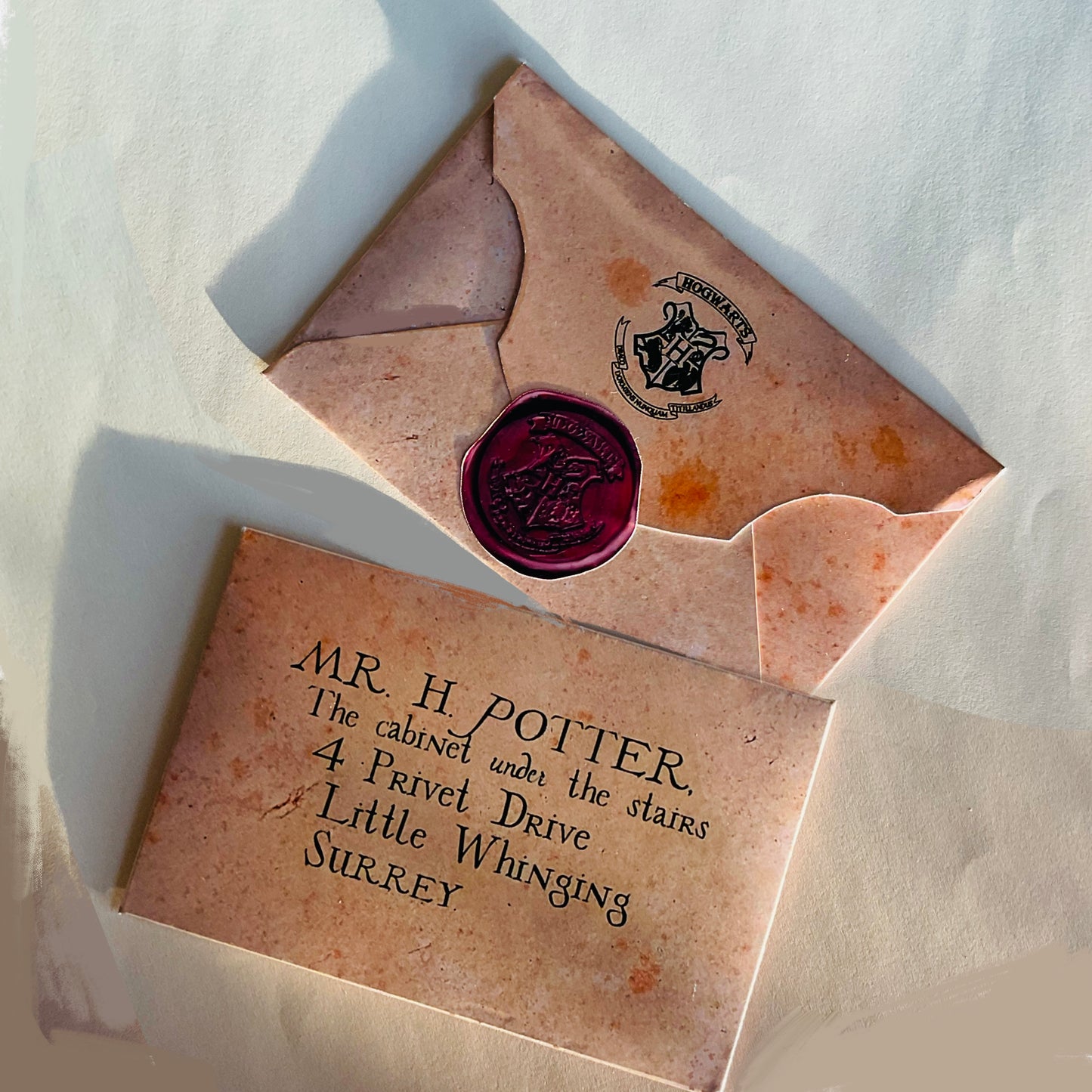 Harry Potter envelope