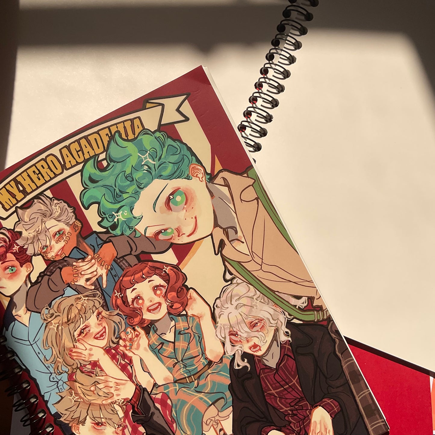 MHA sticker book