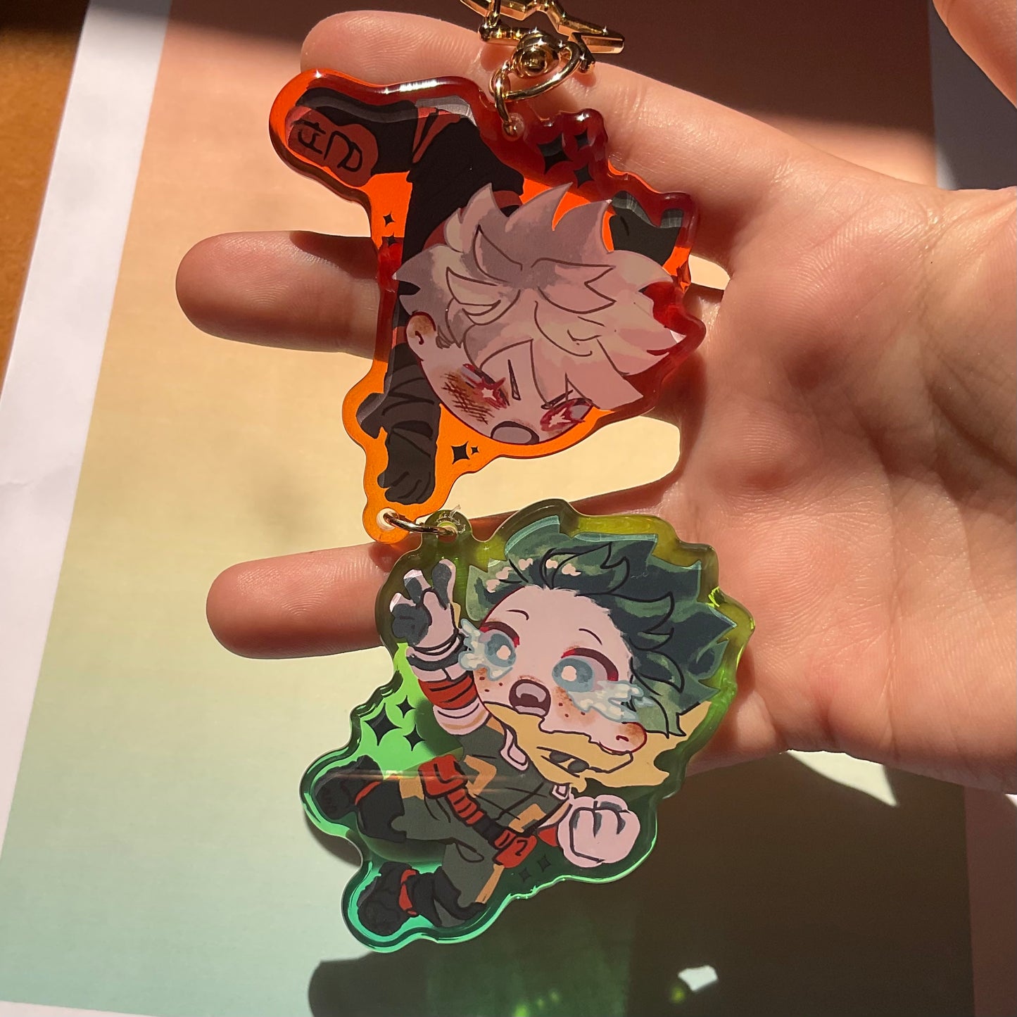 The end of era and the beginning keychain