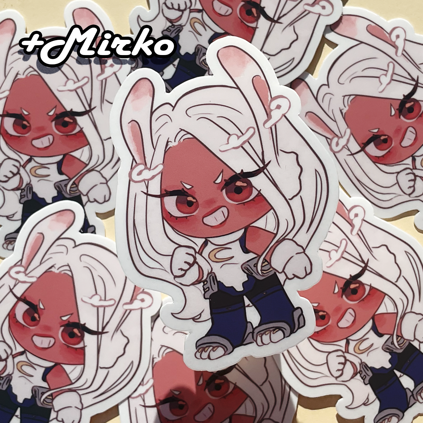 Pro hero chibi stickers