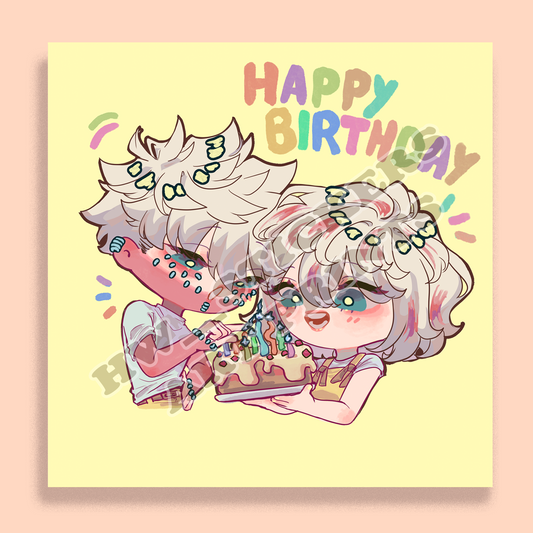 Birthday mini print