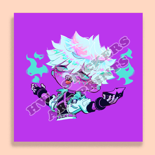 Cyber Touya mini print