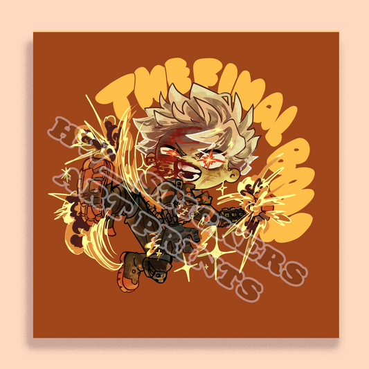 Bakugo mini print