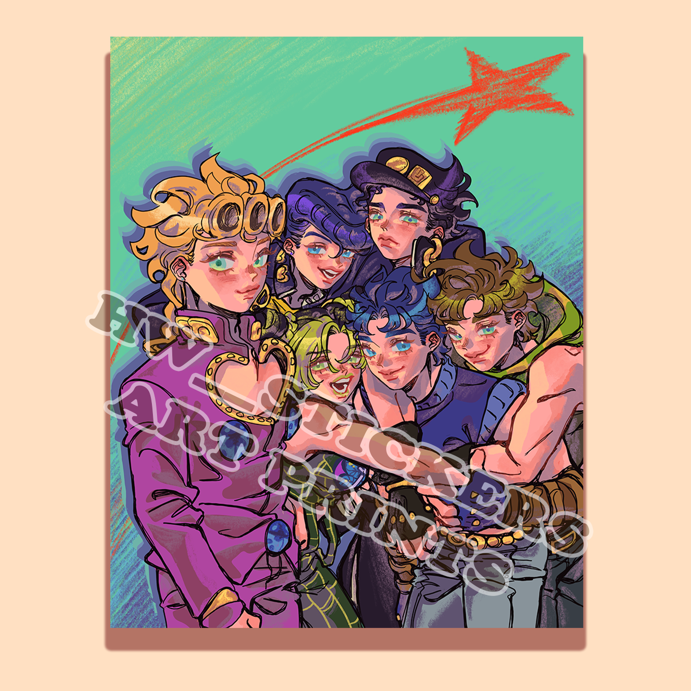 JJBA Print