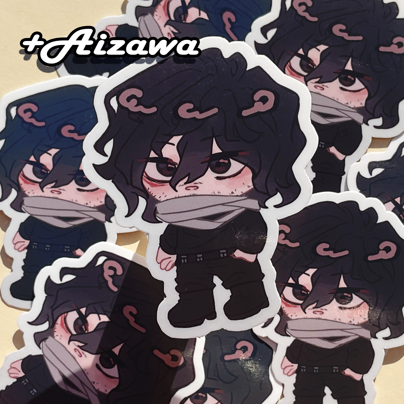 Pro hero chibi stickers